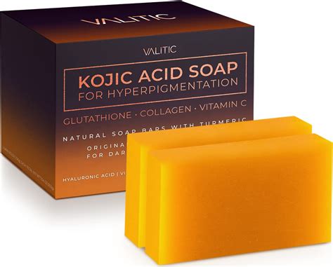 Buy Valitic Kojic Acid Soap For Hyperpigmentation With Glutathione