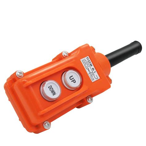 Buy Mxuteuk Rain Proof Up Down Switch Control Station Crane Pendant