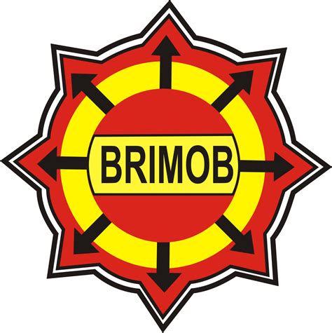 Logo Brigade Mobil Brimob Lambang Polri Logo Lambang Indonesia