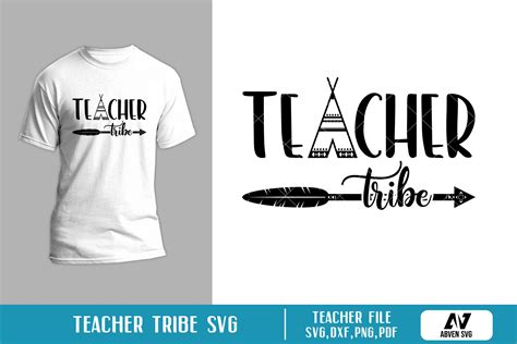 Teacher Svg Teacher Clip Art Teaching Svg Teacher Tribe Etsy Teaching Clipart Creative