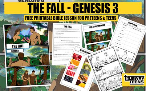 The Fall Genesis 3 Teen Bible Lesson Trueway Kids