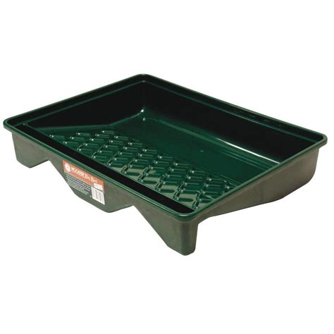 Homax 12 In Polystyrene Drywall Mud Tray With Metal Edge 00019 The