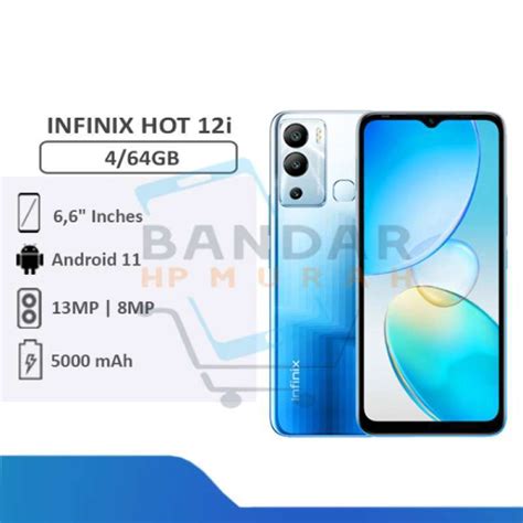 Jual Infinix Hot 12i 464gb Di Seller Al Cell Kebungson Kab Gresik