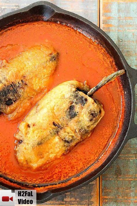 Chile Rellenos Stuffed With Cheese Includes Video How