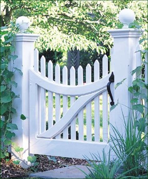 Build White Picket Fence Gate Plans Diy Free Download Do It Yourself