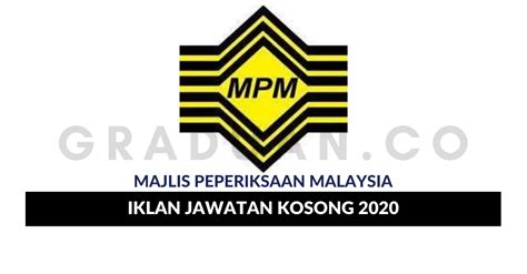 Pegawai peperiksaan gred dg41 2. Permohonan Jawatan Kosong Majlis Peperiksaan Malaysia (MPM ...