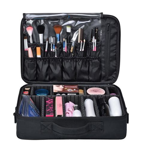 Professional Makeup Cosmetic Case Beauty Artist Storage Organizer Pouch