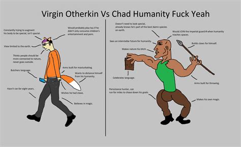 virgin otherkin vs chad hfy virginvschad