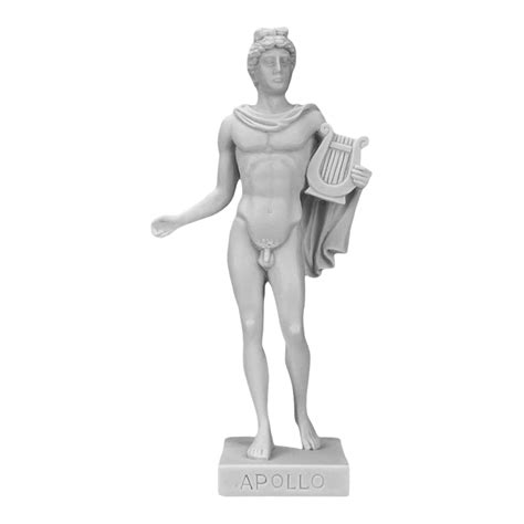 god apollo phoebus athens academy greek roman statue sculpture cast marble greek artworks