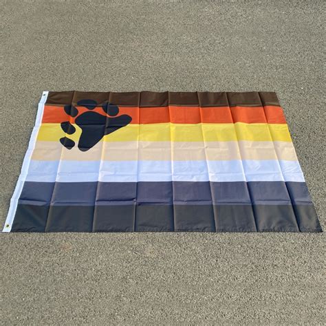 Lgbt Pride Flags Gay Pride Rainbow Flag Bear Brotherhood Flag My XXX