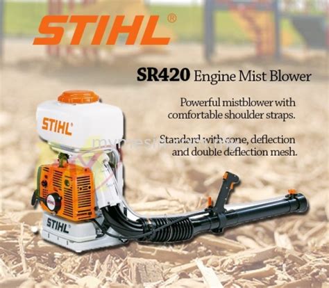 Stihl Sr420 Mist Blower Code 4372 Power Tools Wrench Selangor Malaysia Kuala Lumpur Kl
