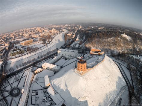 Mind Blowing Pictures Of The Lithuanian Winter From The Air Fubiz Media