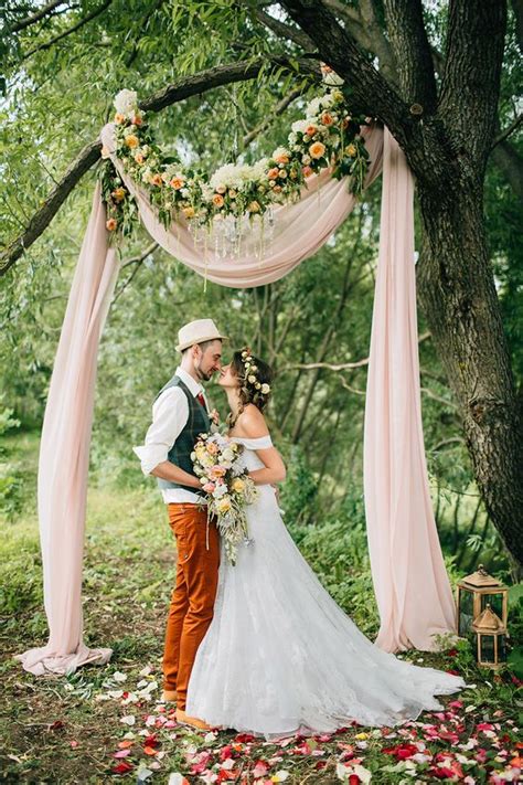 18 Stunning Tree Wedding Backdrop Ideas For Ceremony