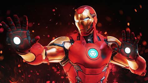 Fortnite Marvels Iron Man 4k Hd Games Wallpapers Hd Wallpapers Id