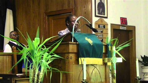 Evangelist Tasha Parham At Piney Groves Fwb Church Elder Robert