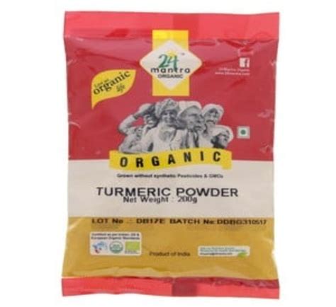24 Mantra Organic Turmeric Powder 200g Buy Online At Best Price In
