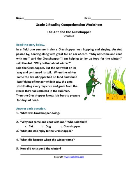 Reading Comprehension Worksheets Grade 1 Reading Comprehension