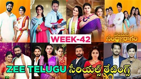 Zee Telugu Serials Trp Ratings This Week Zee Telugu Serial Trp Ratings Week Telugu
