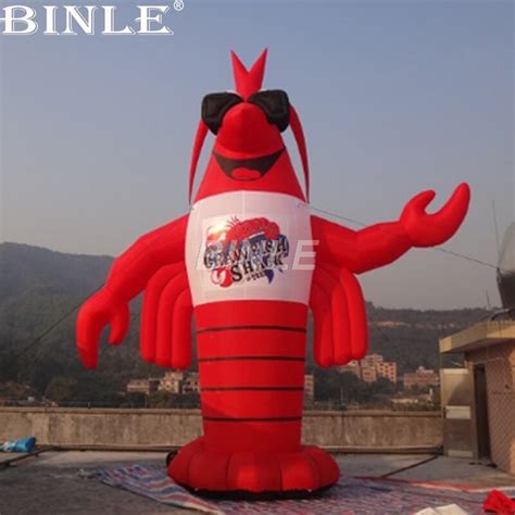 Custom Giant Inflatable Lobster Model Inflatable Shrimp