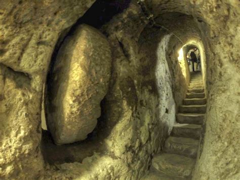 Kaymakli And Derinkuyu Two Ancient Underground Cities In Turkey