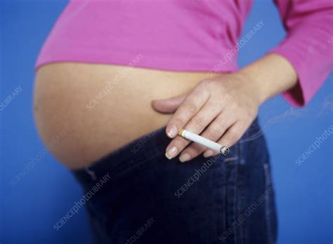 Smoking While Pregnant Stock Image M805 0734 Science Photo Library
