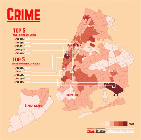 New York City Crime Map Vivid Maps Gambaran