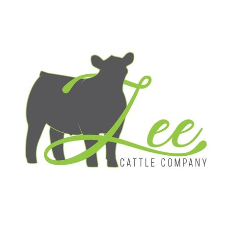 Lee Cattle Company Farm Logo Design Company Logo Design Farm Logo