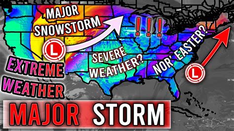 Video Direct Weather Predicts Major Snowstorm With 2 4 Feet For The