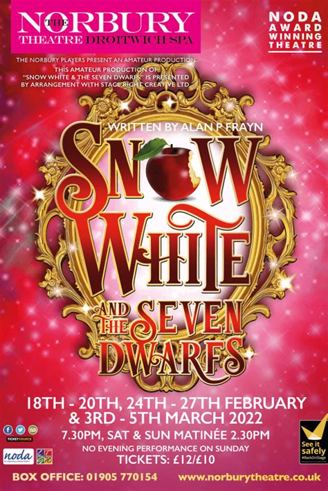 Snow White And The Seven Dwarfs Pantomime Presented By The Norbury