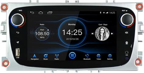 Lexxson Android 1 Din Autoradio Am Fm Rds Radio Avec Bluetooth Gps Wifi