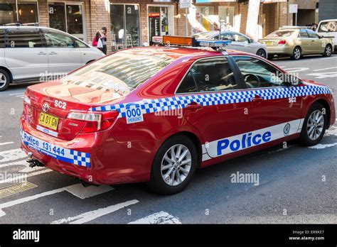 Red Police Car Australia Hi Res Stock Photography And Images Alamy