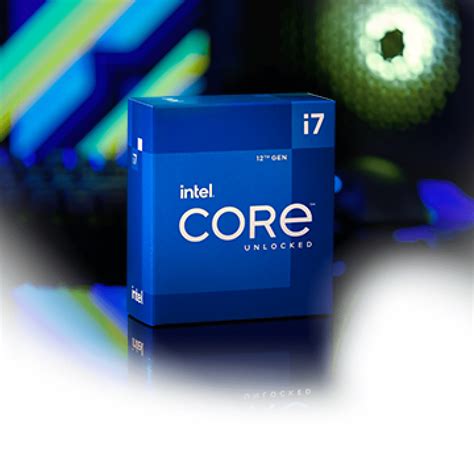 Intel Core I7 12700k Alder Lake Cpu 12 Kärnor 36 Ghz Intel