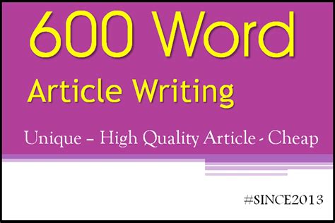 2x600 Words Article Fresh And High Quality For 8 Seoclerks