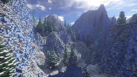 Extreme Hills Survival 2500x2500 Blocks Survival Map Minecraft Map
