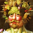 GIUSEPPE ARCIMBOLDO. Retrato del emperador Rodolfo II en traje de ...