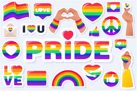Pride Lgbtq Icon Set ~ Graphics ~ Creative Market