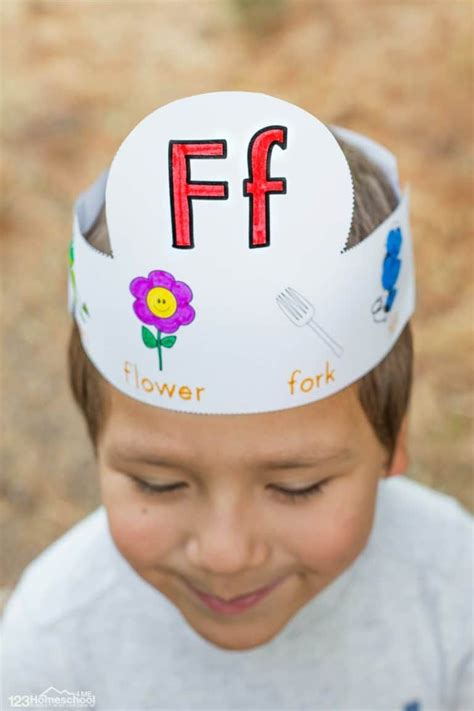 Free Printable Alphabet Hats Craft For Learning Letters Letters For