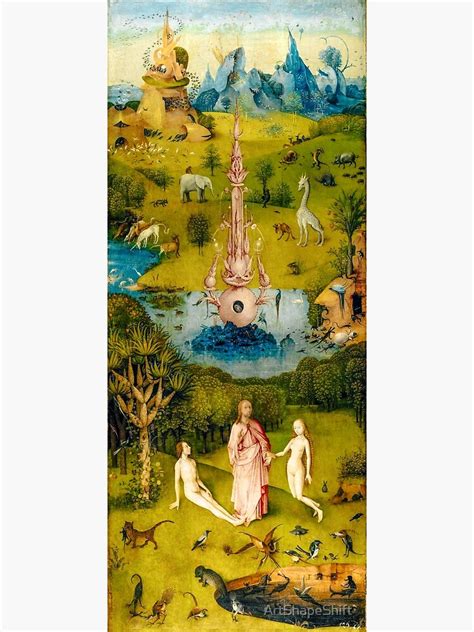 Garden Of Earthly Delights The Garden Of Eden Hieronymus Bosch