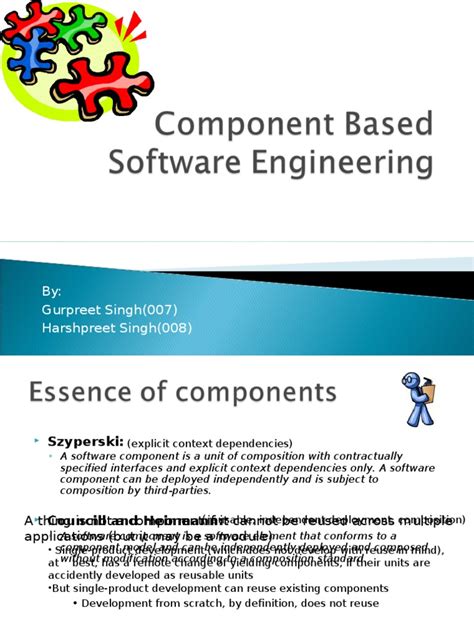 Component Based Software Engineering Pdf Component Based Software