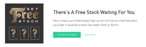 If you've signed up for a robinhood financial account, chances are you've heard of their unique referral bonus where they promise a free share of stock from a random company for both you and your referred friend. Get a FREE stock from Robinhood (stock trading app)