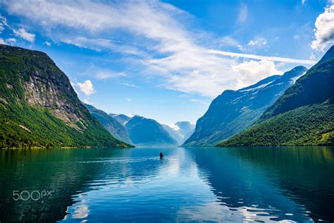Beautiful Nature Norway natural landscape. lovatnet lake. | Beautiful ...