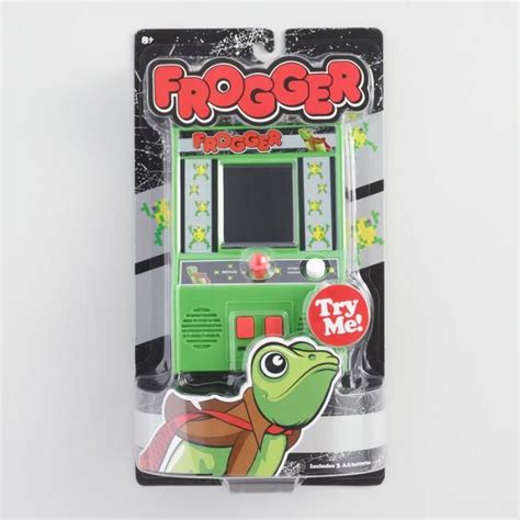 Frogger Mini Arcade Game V1 Retro Toys Mini Arcade Origami Set