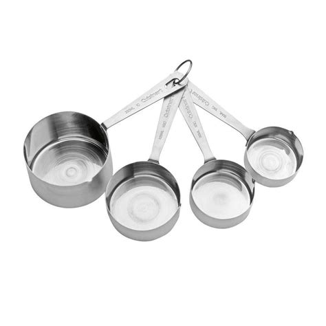 Cuisinart 4 Piece Stainless Steel Measuring Cup Set Ctg 00 Smc The