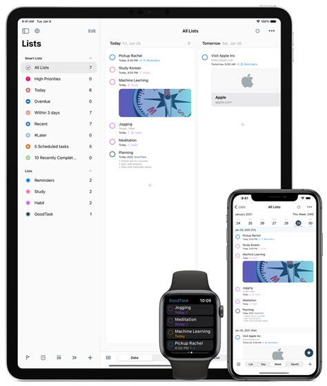 Goodtask Aufgabenmanager Für Iphone Ipad Apple Watch Und Mac