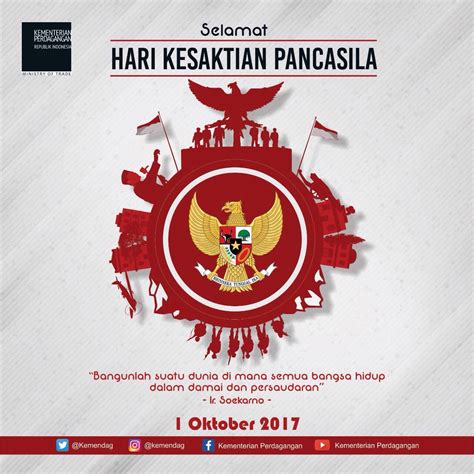 Poster Hari Pancasila Amat