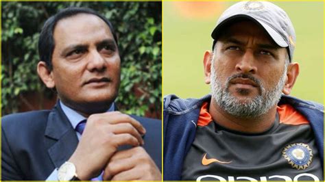 Mohammad Azharuddin Speaks About Ms Dhonis Not Easy Comeback To
