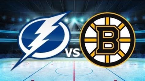 Boston Bruins Vs Tampa Bay Lightning Live Stream Play By Play And