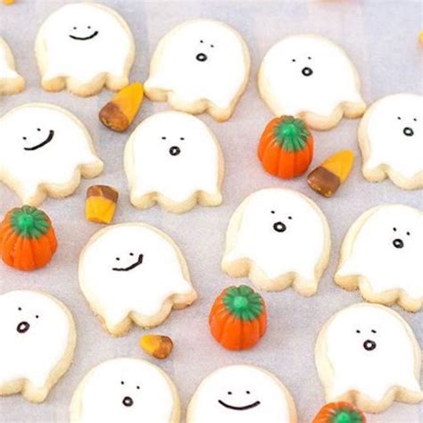 25 Creative Halloween Cookie Recipes To Make This Year Ghost Sugar