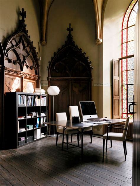 See more ideas about gothic house, goth home decor, goth home. 21 Gorgeous Gothic Home Office And Library Décor Ideas ...