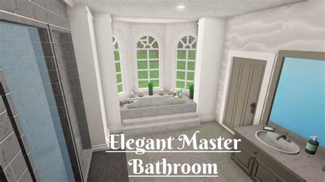Bloxburg Mansion Bathroom